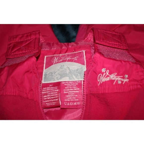 Weather Proof Pink 3T Girls Ski/Snow Pants‎ - Picture 7 of 7